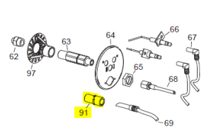 PHOTO EYE SOCKET/SUPPORT - E50327