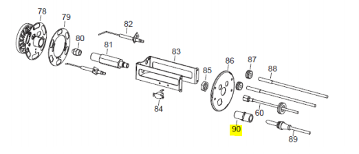 PHOTO EYE SOCKET/SUPPORT - E50327