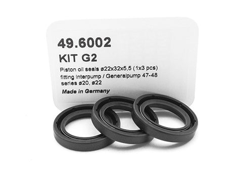 PUMP KIT G2 PISTON OIL SEAL Ã˜22X32X5,5 (1X3 PCS)