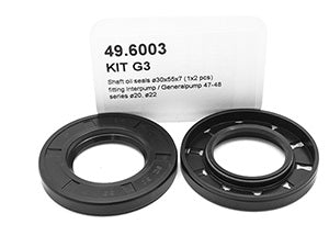 PUMP KIT G3 SHAFT OIL SEAL Ø30X55X7 (1X2 PCS) - MTM Hydro