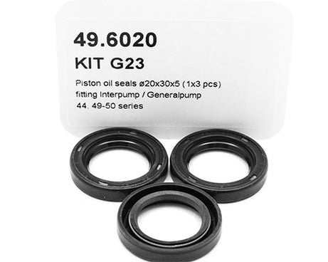 PUMP KIT G23 PISTON OIL SEAL Ø20X30X5 (1X3PCS)