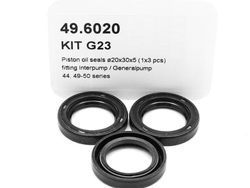 PUMP KIT G23 PISTON OIL SEAL Ø20X30X5 (1X3PCS)