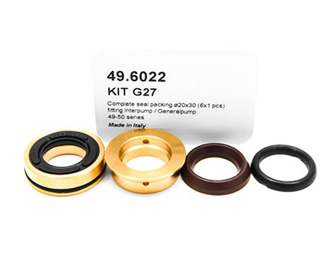 PUMP KIT G27 COMPLETE SEAL PACKING Ã˜20 (6X1 PCS)
