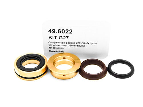 PUMP KIT G27 COMPLETE SEAL PACKING Ã˜20 (6X1 PCS)