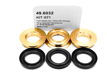 PUMP KIT G71 INTERMED. RINGS+RESTOP Ø20 (2X3 PCS)