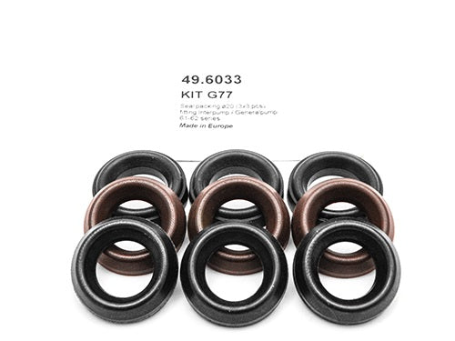 PUMP KIT G77 SEAL PACKINGØ20 (3X3 PCS)