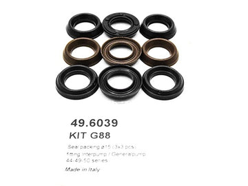 PUMP KIT G88 SEAL PACKINGØ15 (3X3 PCS)