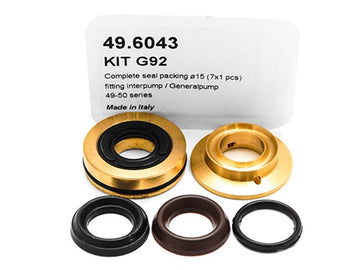 PUMP KIT G92 COMPLETE SEAL PACKING Ø15 (7X1 PCS)
