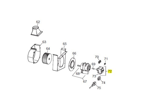 FLAME 115 FUEL PUMP -  DANFOSS BFA01  -  T20448