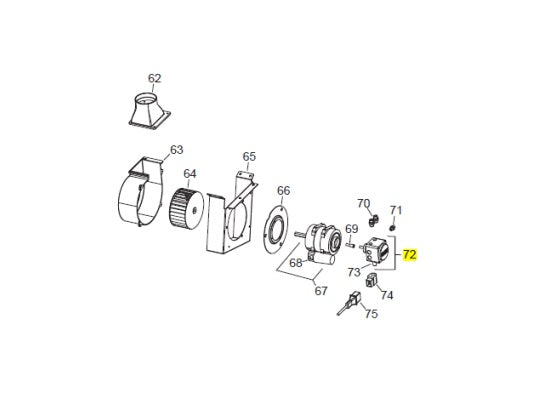 FLAME 115 FUEL PUMP -  DANFOSS BFA01  -  T20448