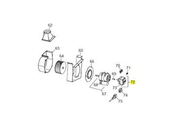 FLAME 115 FUEL PUMP -  DANFOSS BFA01  -  T20448