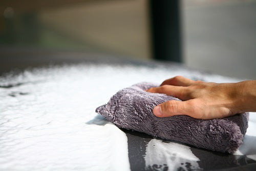 Microfiber Wrapped Scratch-Free Washing Sponge
