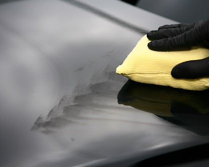 Tiffiany Microfiber Applicator Pad in action