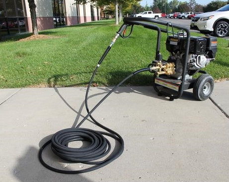 HOSE ASSEM 3/8 X 50 4,000 PSI, BLACK W/QC UPGRADE