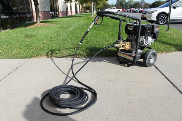 HOSE ASSEM 3/8 X 50 4,000 PSI, BLACK W/QC UPGRADE