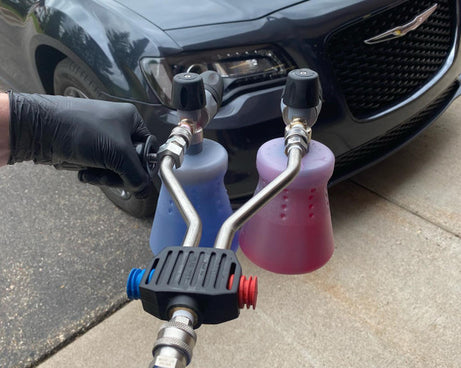 MEZZO TORO TWIN LANCES  W/SS QC'S WASH SYSTEM