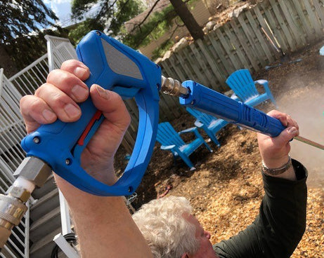 ACQUALINE SGS35 SPRAY GUN WITH SS QC'S
