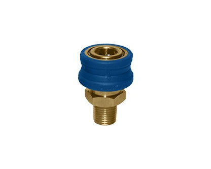 INSULATED GRIP BRASS QC SOCKET 1/4MPT